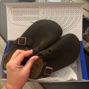 Brown Birkenstocks